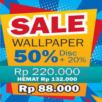 S A L E
Wallpaper Roll Besar