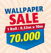 Sale Wallpaper 70.000